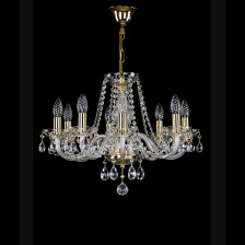 Люстра подвесная Artglass S-CH-GA-0002-008-PB-CE