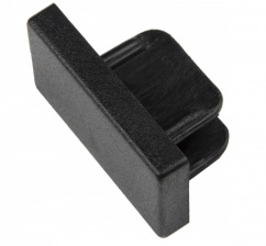 Заглушка  UFB-Q122 C21 BLACK 1 POLYBAG