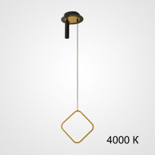 Подвесной светильник STRING C Black 4000К