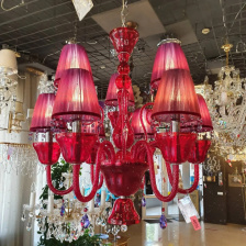 Люстра Beby Group 7700B02 red (7700/6+3 red)