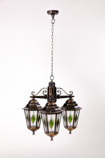 Уличный светильник подвесной PETERSBURG lead GLASS 79870lg/3 Gb