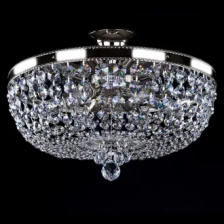 Потолочная люстра GERTA dia. 450 nickel CE