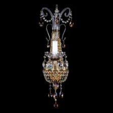 Хрустальное бра NADINE I. Brass Antique