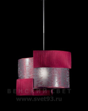 Светильник подвесной 5140.2011 Effusionidiluce Италия E27 Roses Хром