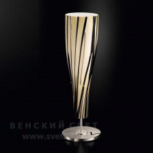 Настольная лампа 9017/1LM cream IDL Италия  60W 48 см Никель Inka