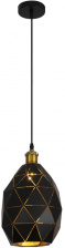 Подвесной светильник  LDP 8038-220 BK+GD