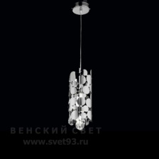 Светильник подвесной 427/1SP Chrome IDL Италия  100W 110 см Хром Bubbles