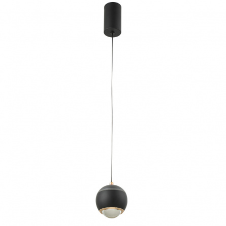 Светильник подвесной Crystal Lux CARO SP LED BLACK фото 3