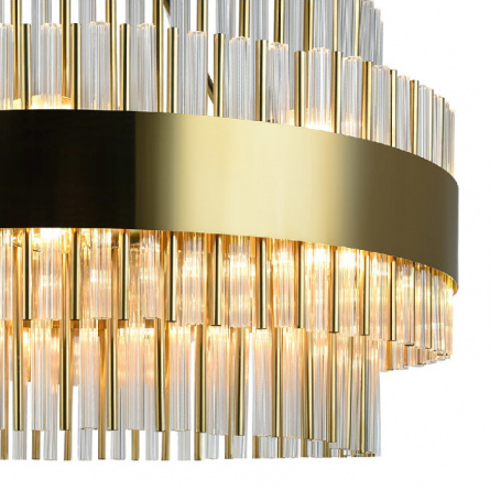 Подвесная люстра Floridiya LH3054/18P-GDCG фото 4