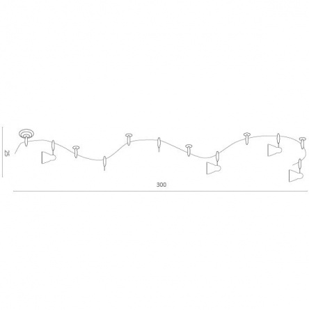 Трековая система в сборе Rail Kits A3058PL-6WH фото 2