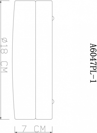 Потолочный светильник Aqua-tablet A6047PL-1CC фото 2