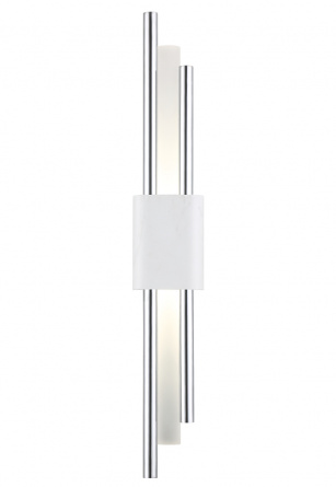 Бра Crystal Lux CARTA AP6W LED WHITE/CHROME фото 1