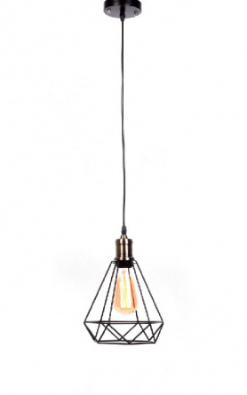 Подвесной светильник Cobi LDP 11609-1 BK фото 2