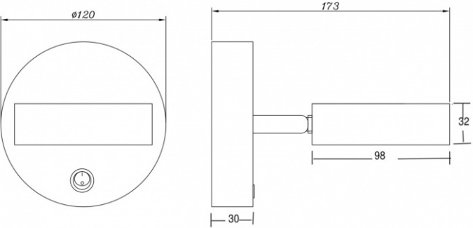 Спот Bit FR10009CW-L6W фото 2