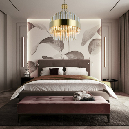 Подвесная люстра Floridiya LH3054/12P-GDCG фото 2