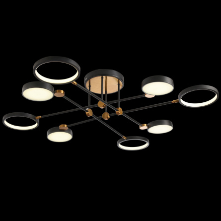 Потолочная люстра Loft Led LED LAMPS 81102/6C BRASS BLACK фото 1