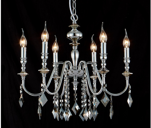 Бра Crystal Lux MERCEDES AP2 CHROME/SMOKE фото 4