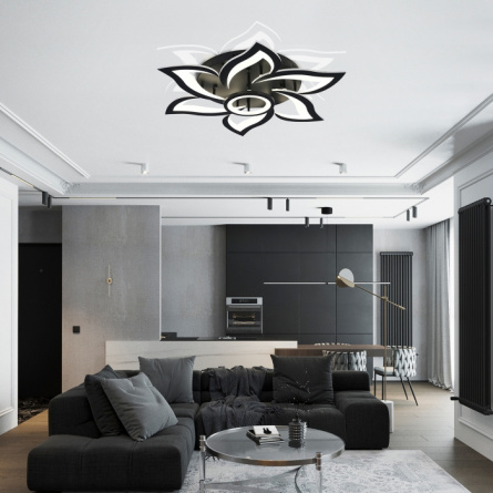 Потолочная люстра Olimp HIGH-TECH LED LAMPS 82020 BLACK фото 2