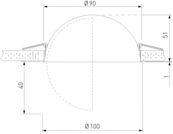 Точечный светильник Slide 25083/LED фото 2
