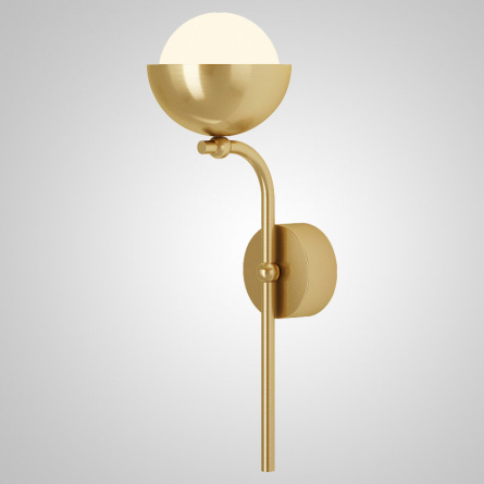 Настенный светильник FABIANA WALL Brass фото 1