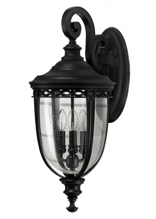 Настенный фонарь уличный English Bridle FE-EB2-L-BLK фото 1