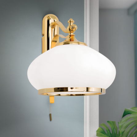 Бра Orion Empire WA 2-720/1 gold/385 opal-gold фото 2