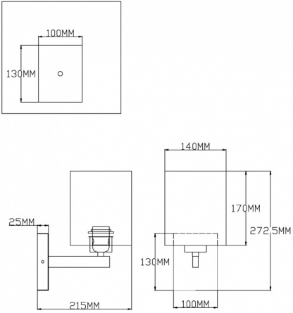 Бра Viola V2680-1W фото 2
