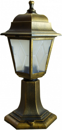 Наземный фонарь  UUL-A01F 60W/E27 IP44 BRONZE фото 1