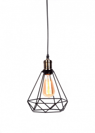 Подвесной светильник Cobi LDP 11609-1 BK фото 1