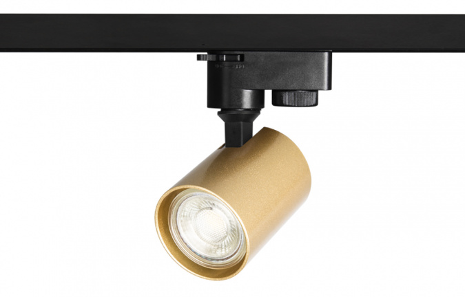 Светильник трековый однофазный Crystal Lux CLT 0.31 001 60 BL-GO фото 1