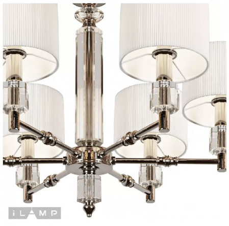 Подвесная люстра Alexa P2404-6 Nickel фото 2