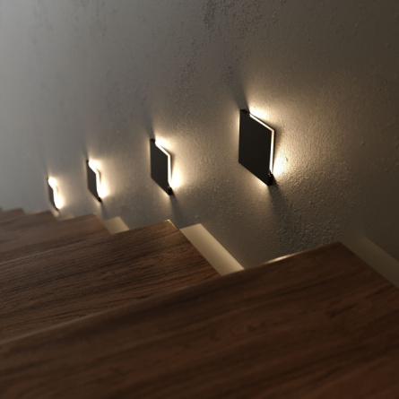 Подсветка для лестниц и ступеней Step MRL LED 1120 черный фото 2