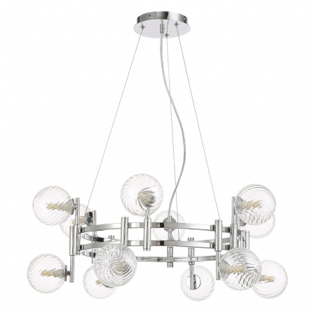 Бра Crystal Lux LUXURY AP2 CHROME фото 9
