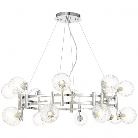 Люстра Crystal Lux LUXURY SP16 CHROME фото 3