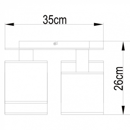 Потолочный светильник Quadro A4402PL-4BK фото 2