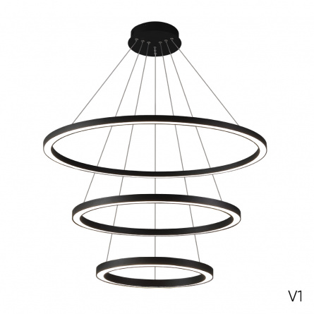 Люстра Crystal Lux FORTUNA SP123W LED BLACK фото 11