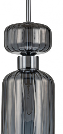 Подвесной светильник Gloss 1141/1S Chrome/Smoke фото 2
