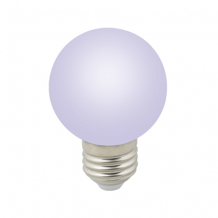 Лампочка светодиодная  LED-G60-3W/RGB/E27/FR/С фото 1