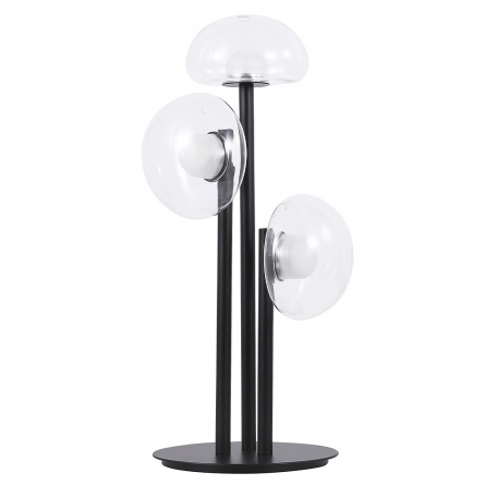 Настольная лампа Crystal Lux BOSQUE LG3 BLACK/TRANSPARENT фото 1